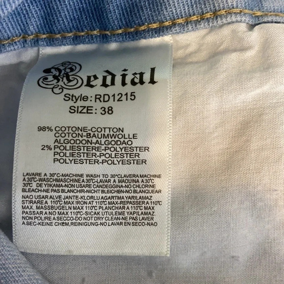 Redial from Nasty Gal Distressed Mom Jeans - Sz 6 - Picture 5 of 6